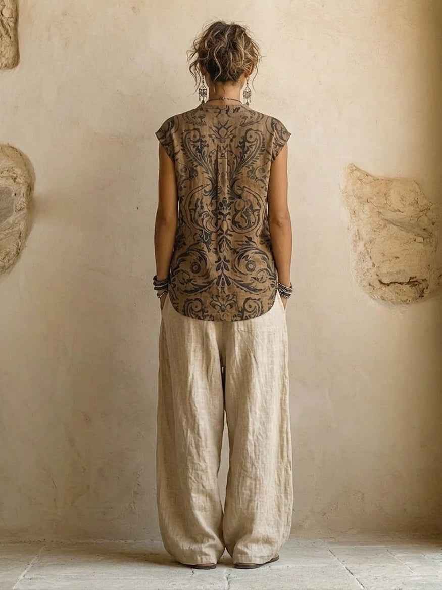 Natural 3-Piece Set™ - Premium Cotton and Linen Blend