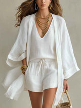 Sophie Set aus Cardigan und Shorts