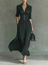 Chic, figurschmeichelndes Kleid mit taillierter Passform Damen