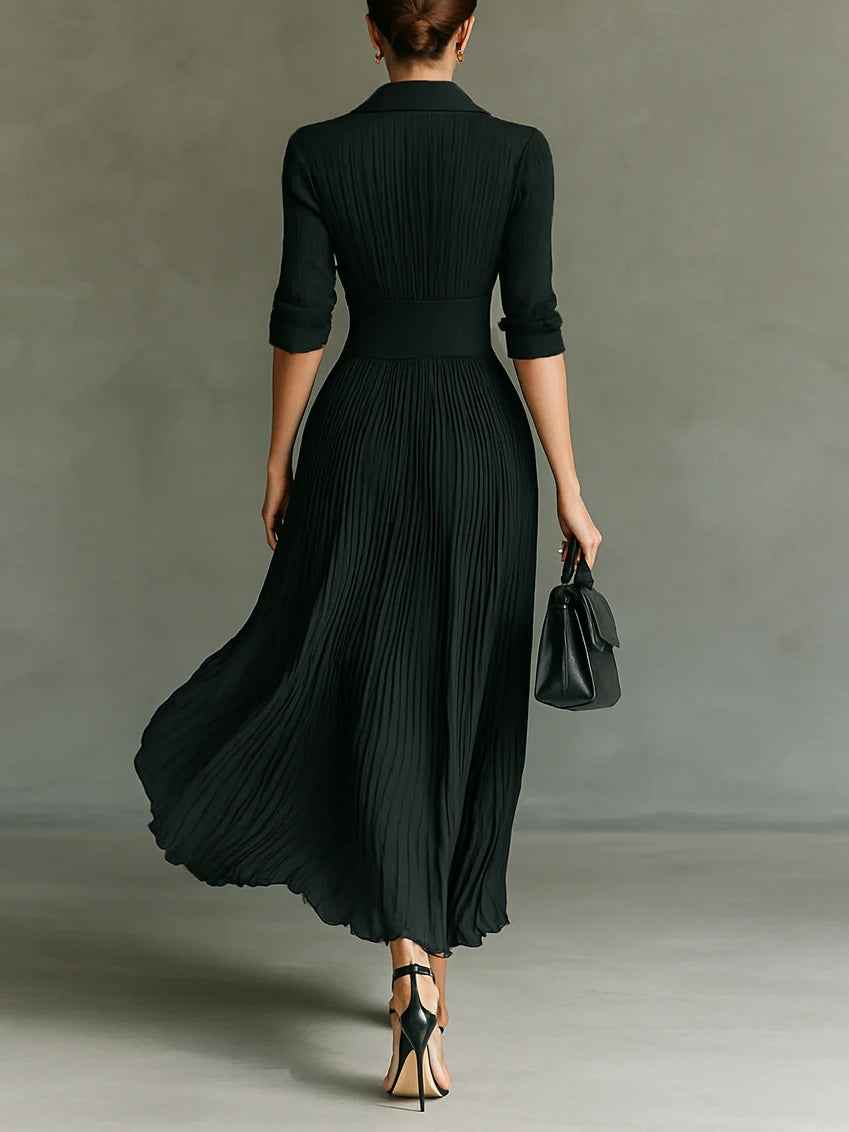 Chic, figurschmeichelndes Kleid mit taillierter Passform Damen