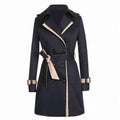 Eleganter warmer Trenchcoat für einen anspruchsvollen Stil