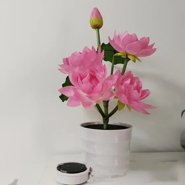 Lotusblumen Dekorationslampe für elegantes und umweltfreundliches Licht