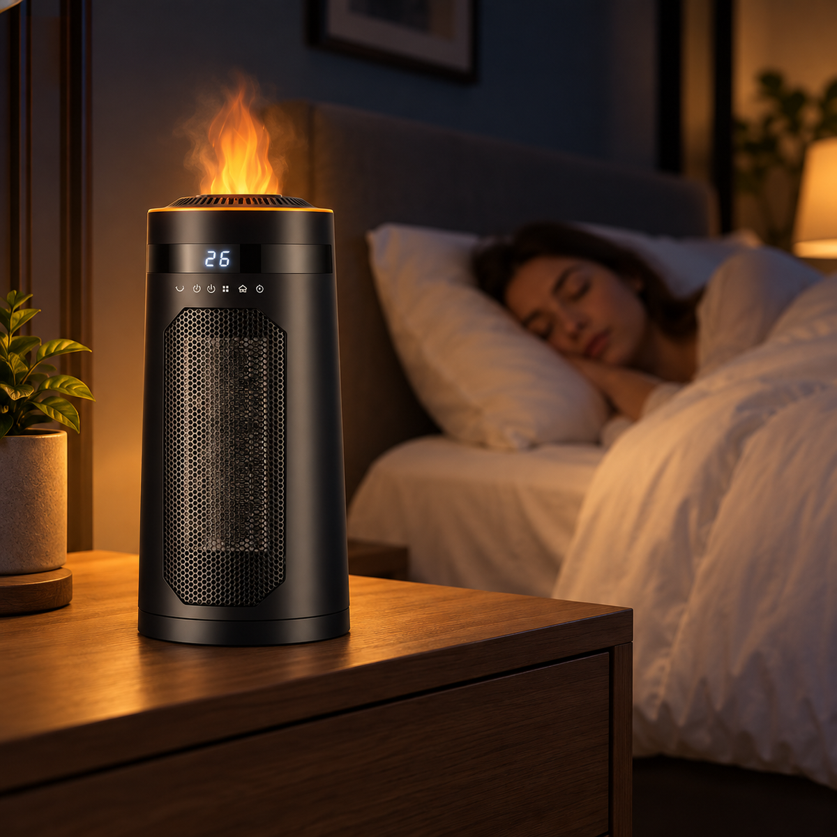 FlameHeat Keramik-Heizlüfter 1500W