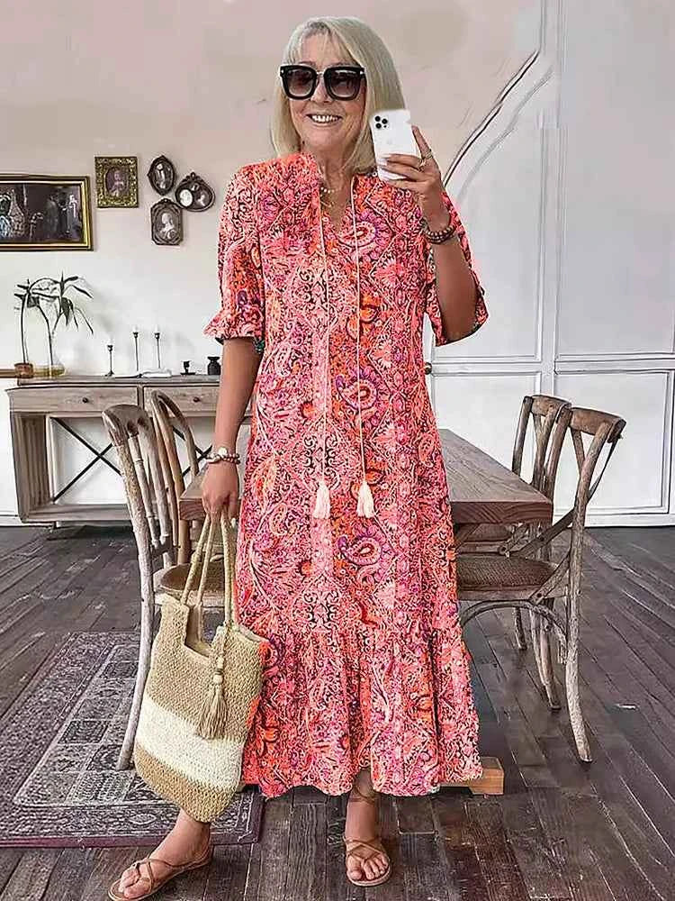 Elegantes Maxie-Kleid für unvergessliche Urlaubstage