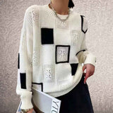Raffinierter Strickpullover Damen