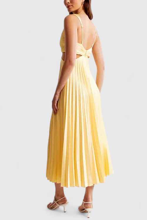 Karen | Zeitloses ärmelloses Kleid mit einer eleganten Silhouette
