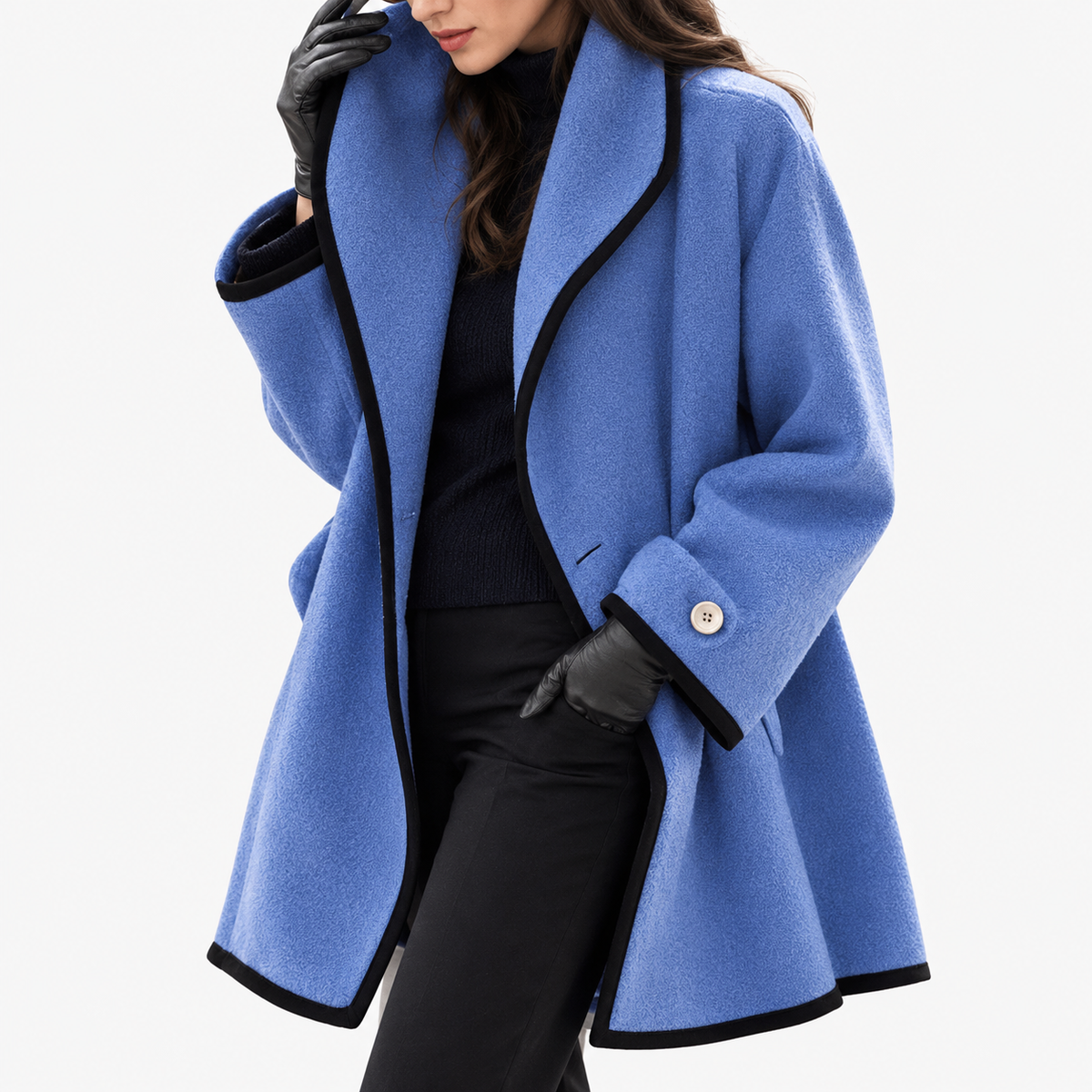 Women's elegant gabardine for winter