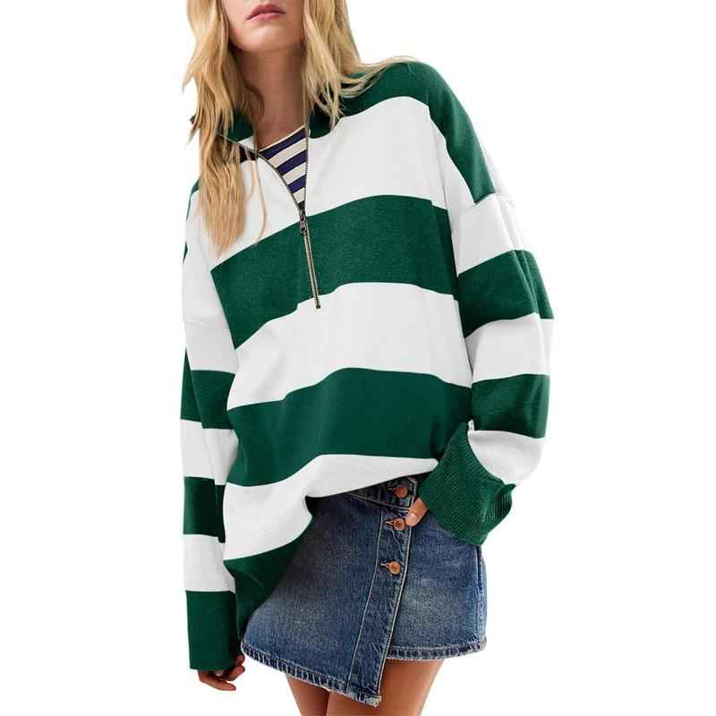 AUTUMN™ Gemütlicher Oversize-Rollkragenpullover mit Halb-Reißverschluss-Detail