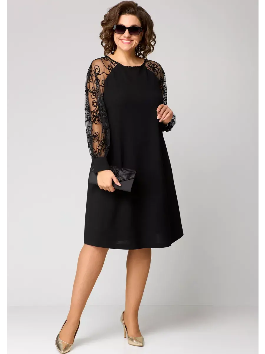 Midikleid in zeitloser Eleganz Damen