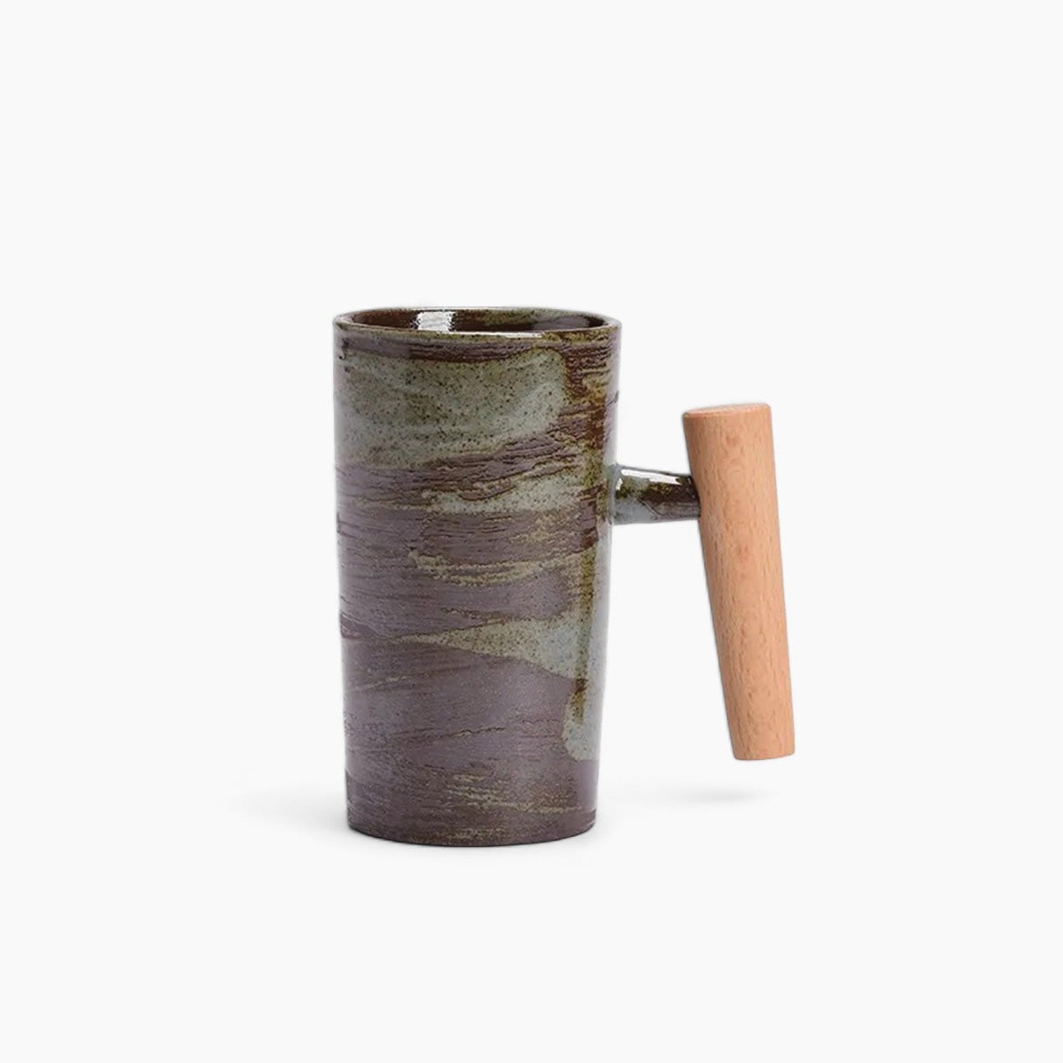 HanaCraft - Elegante Agaten-Tasse aus Keramik, ideal für einen raffinierten Kaffee