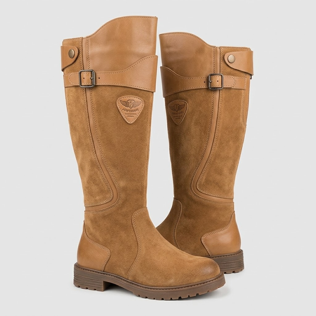 ARIVELLEA - Bottes en cuir élégantes pour un confort optimal