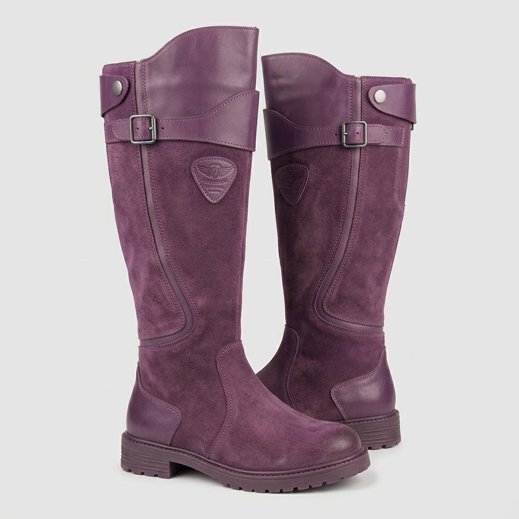 ARIVELLEA - Bottes en cuir élégantes pour un confort optimal