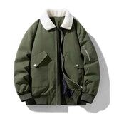 Fliegerjacke mit Sherpa-Futter für maximalen Komfort und Stil