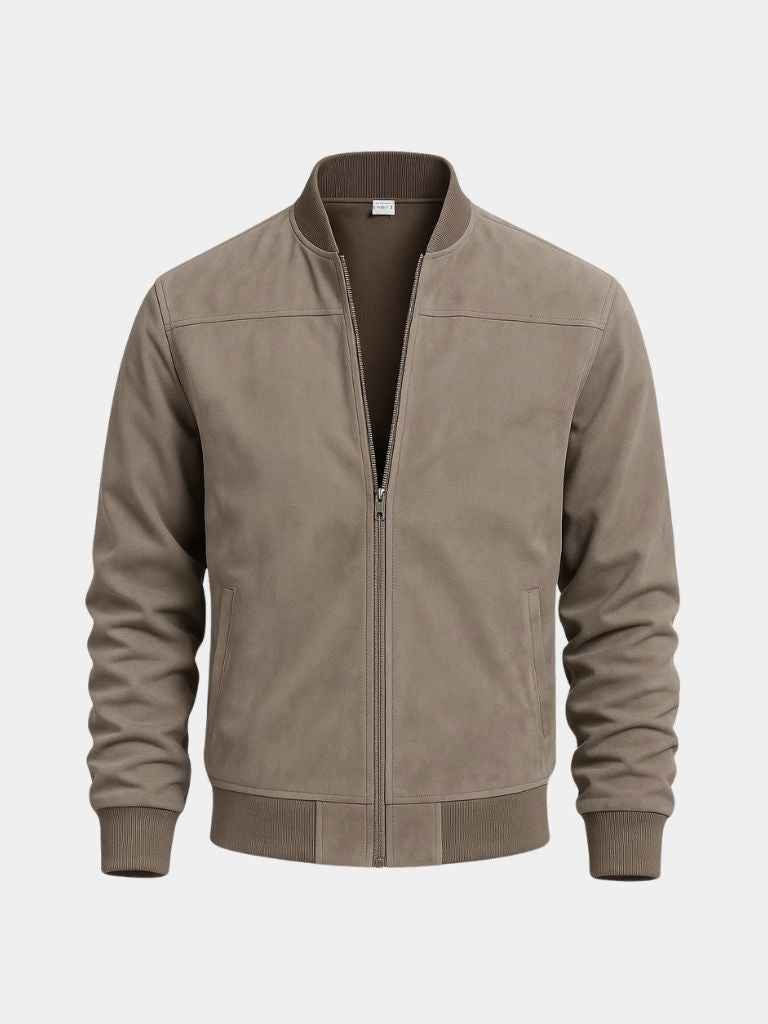 Darian™ Premium-Wildleder-Bomberjacke - Stil, Luxus und Prestige
