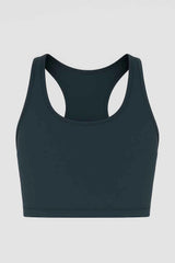 Damen Spacedye Good Day Crop Tanktop Navy Yoga Freizeit