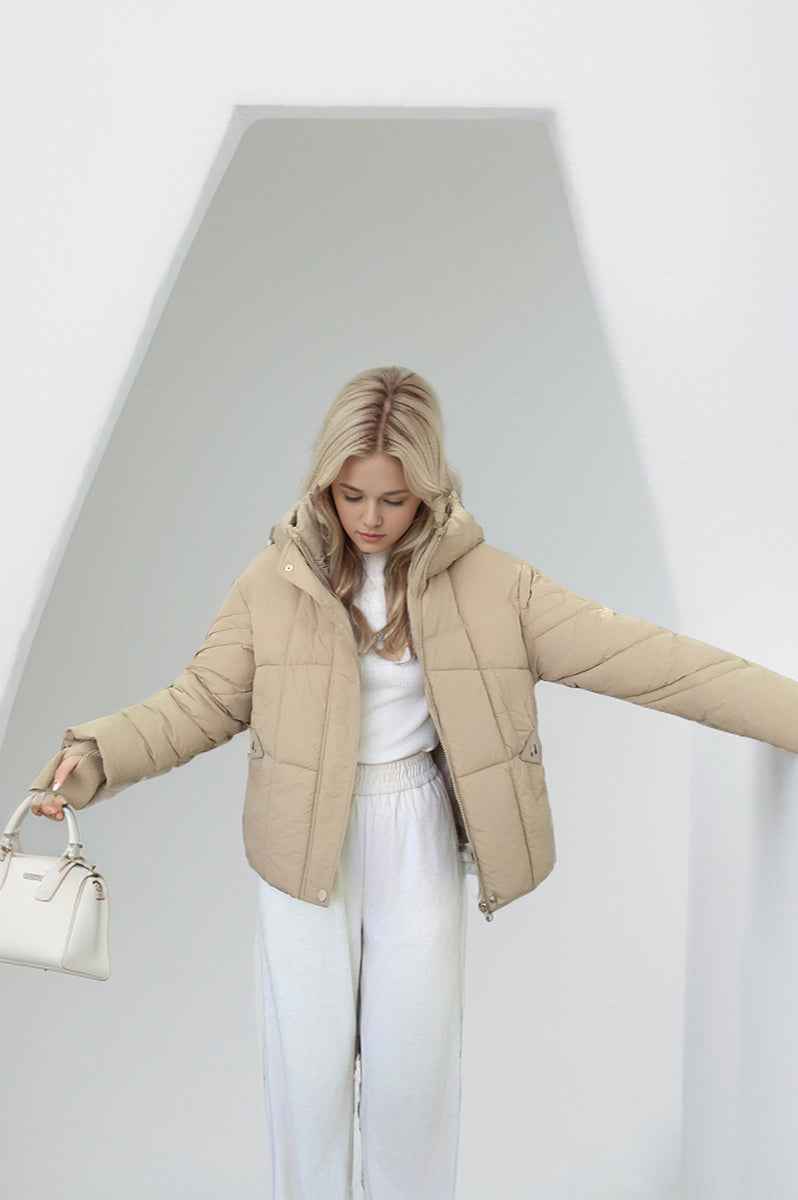 Damen kurze Steppjacke Light für stylische kalte Tage