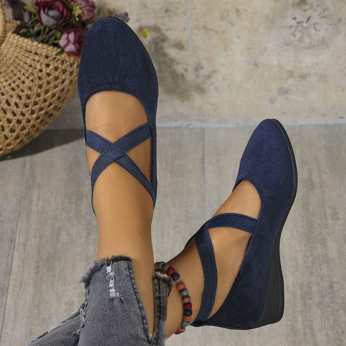 Ultrakomfortable leichte rutschfeste orthopädische Flachschuhe für ganztägige Unterstützung