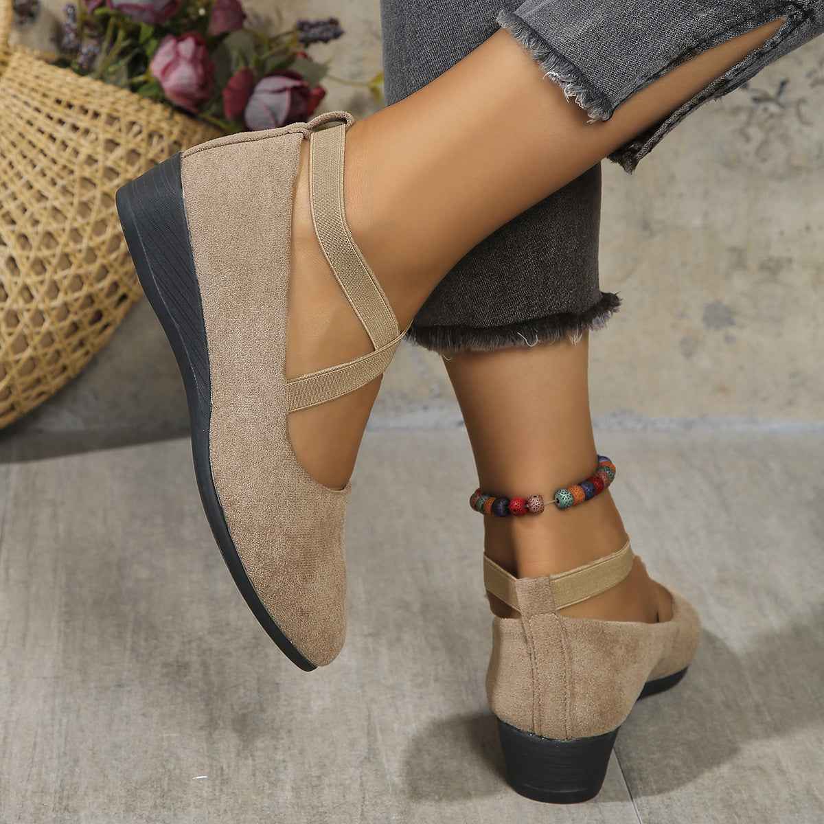 Ultrakomfortable leichte rutschfeste orthopädische Flachschuhe für ganztägige Unterstützung