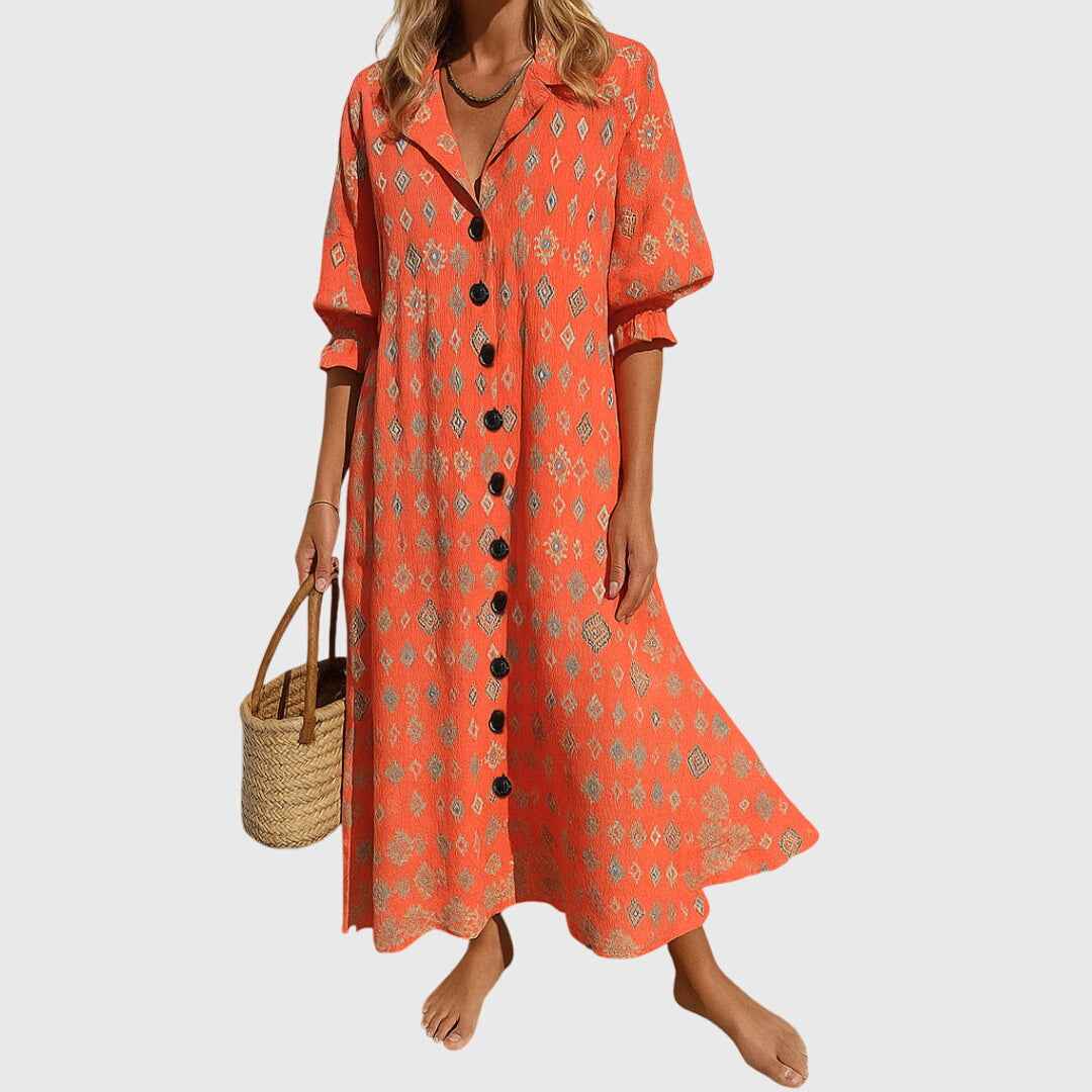 Damen's Elegant Slimming Kleid