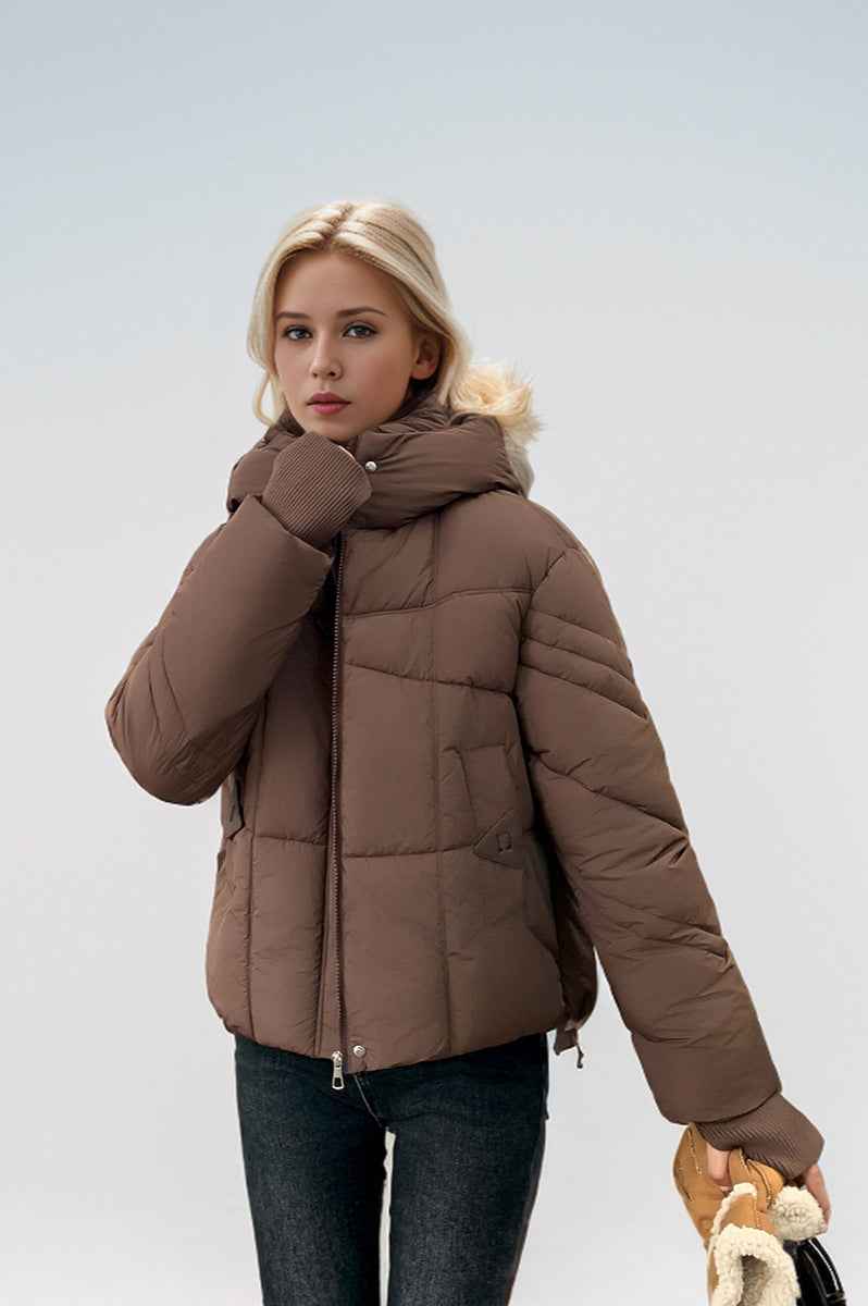 Damen kurze Steppjacke Light für stylische kalte Tage