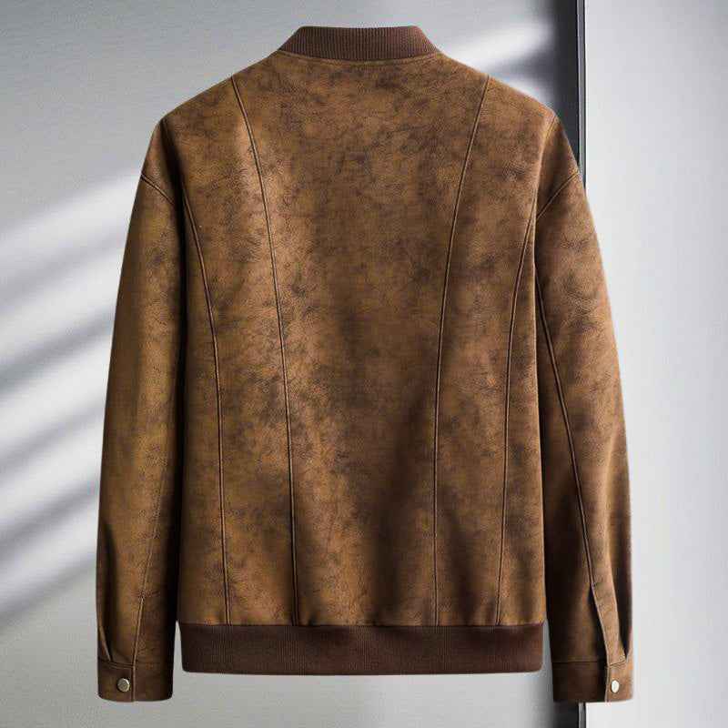 Maverick Wildleder-Bomberjacke