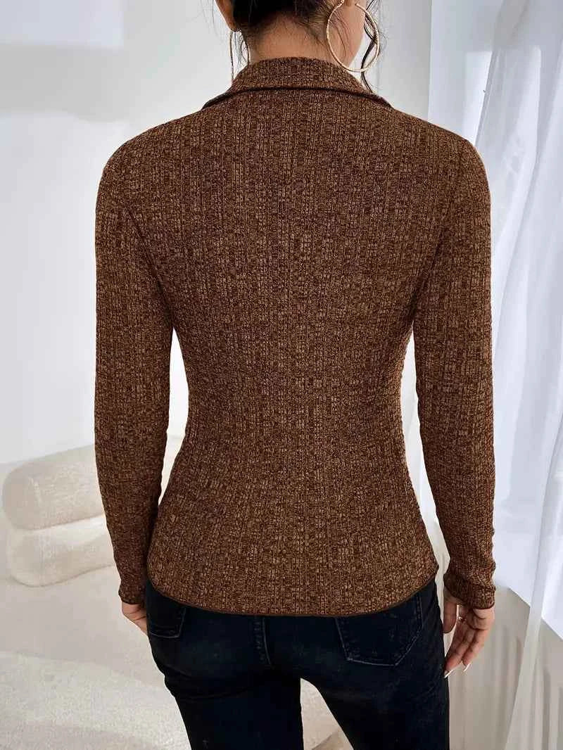 Kuscheliger Damen-Polyester-Strickcardigan