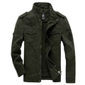 Giacca classica elegante in stile militare raffinato