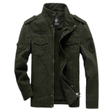 Elegante klassische Jacke im stilvollen Militär-Design