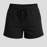 Korte sweatshorts til damer, bløde, komfortable, til sport, lounge, fitness
