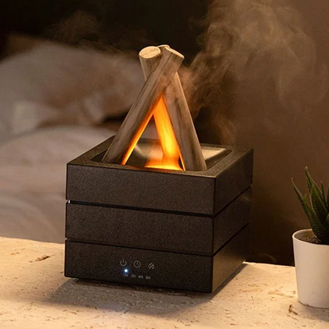 Lagerfeuer-Aromadiffusor - Flammeneffekt Duftdiffusor