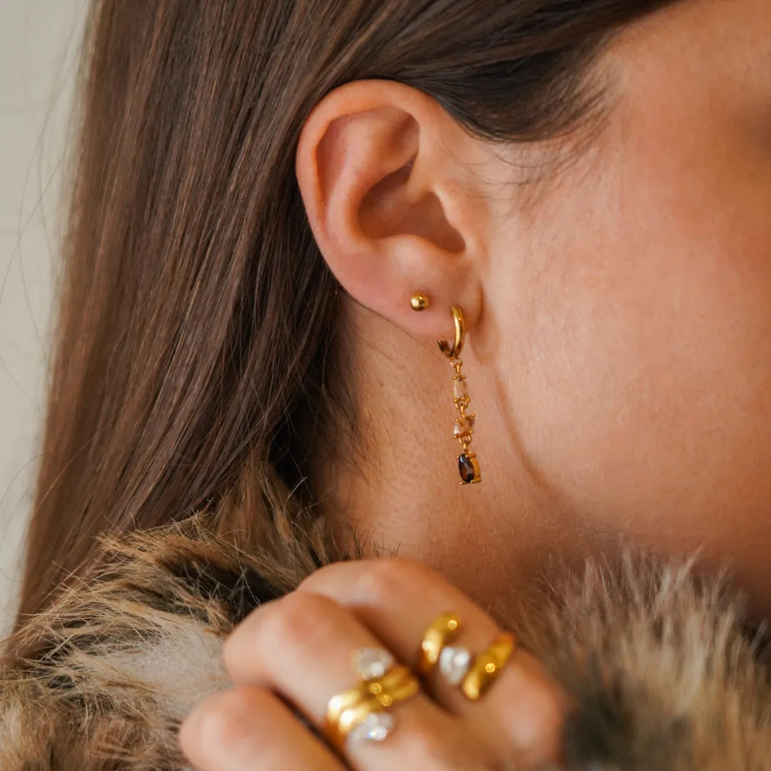 CONSTANCE Schmuck-Geschenkset in Goldton