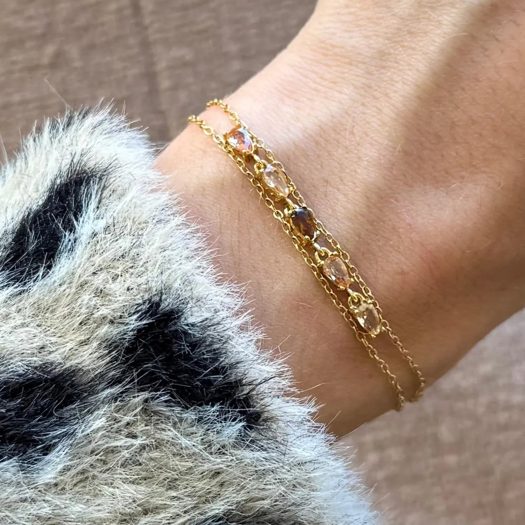 CONSTANCE Schmuck-Geschenkset in Goldton