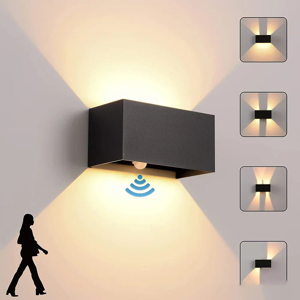 Numina - Effiziente Außenlampe mit Bewegungsmelder für sichere und beleuchtete Außenbereiche