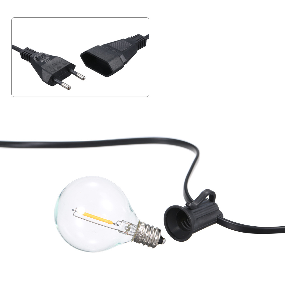 Wasserdichte LED-Lichterkette mit Warmweißem Licht und dimmbarer Helligkeitssteuerung