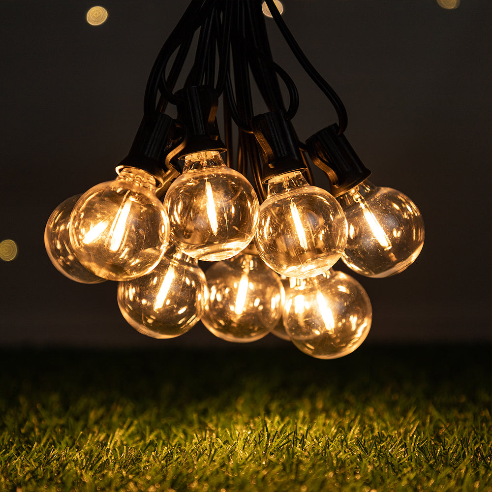 Wasserdichte LED-Lichterkette mit Warmweißem Licht und dimmbarer Helligkeitssteuerung