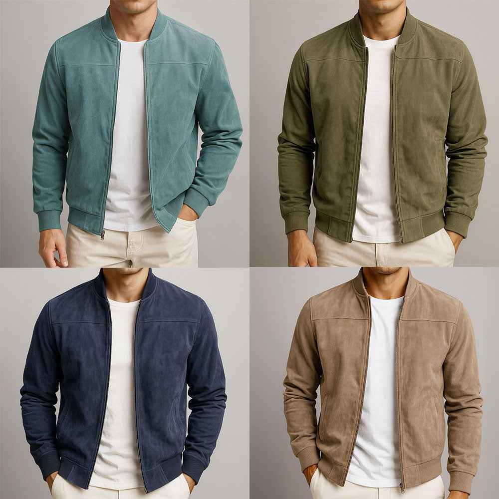 Valen™ Wildlederjacke — zeitloser Stil und weiche Haptik