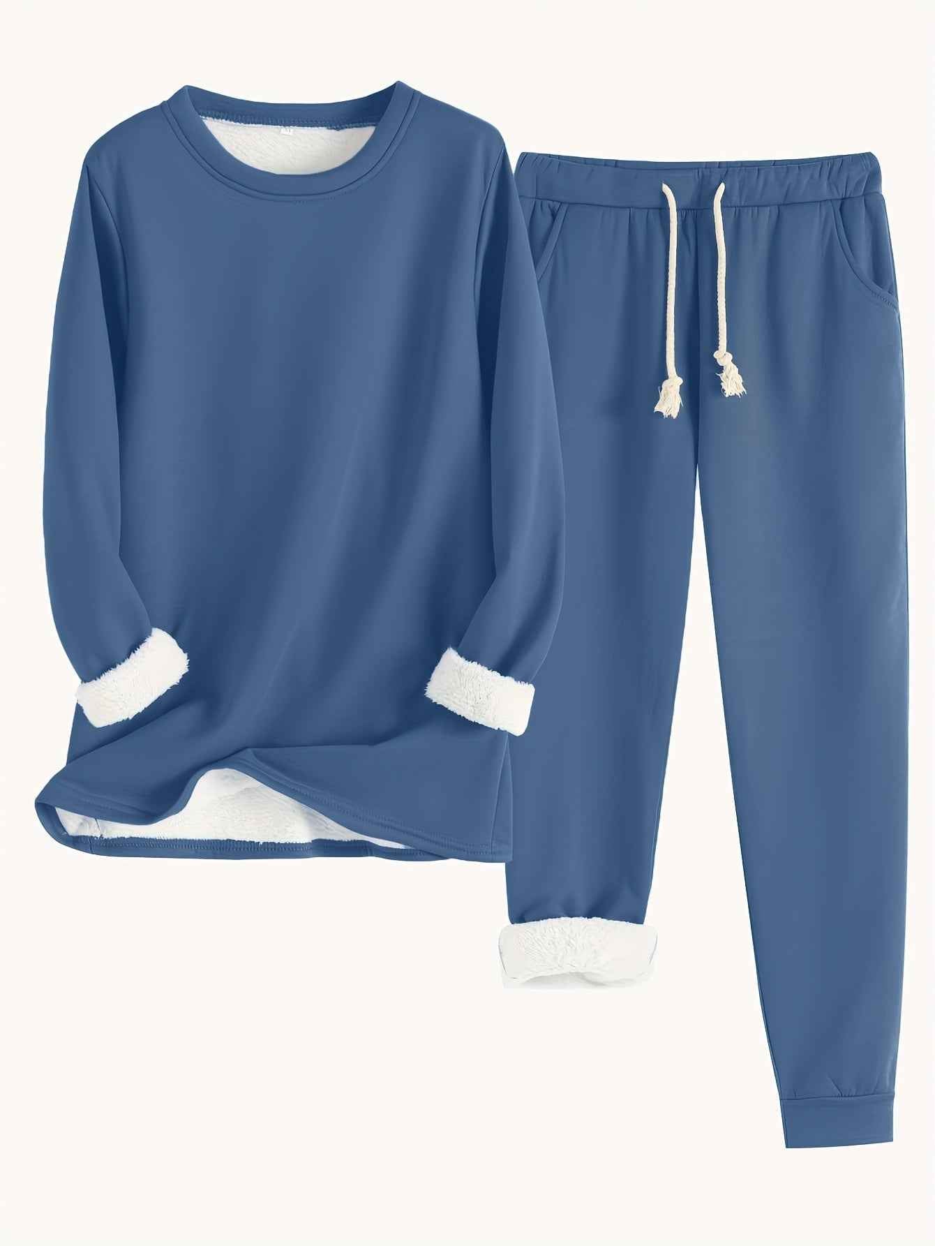 Zweiteiliges ultra-bequemes Entspannungs-Set für einen lässigen Look