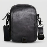 Leichte Retro Ochsenleder Pendlertasche