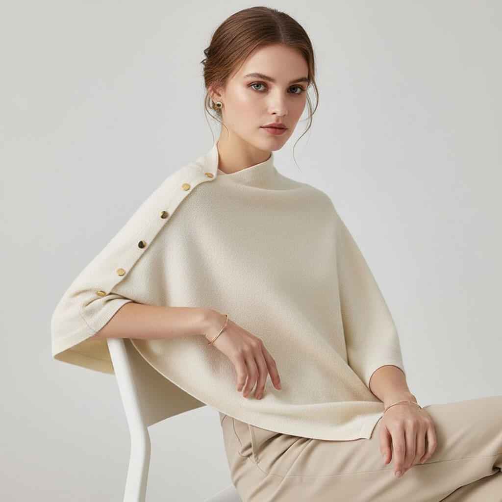 Elena Luxe Merino Schultertuch