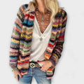 Cardigan caldo e comodo, vivace da donna