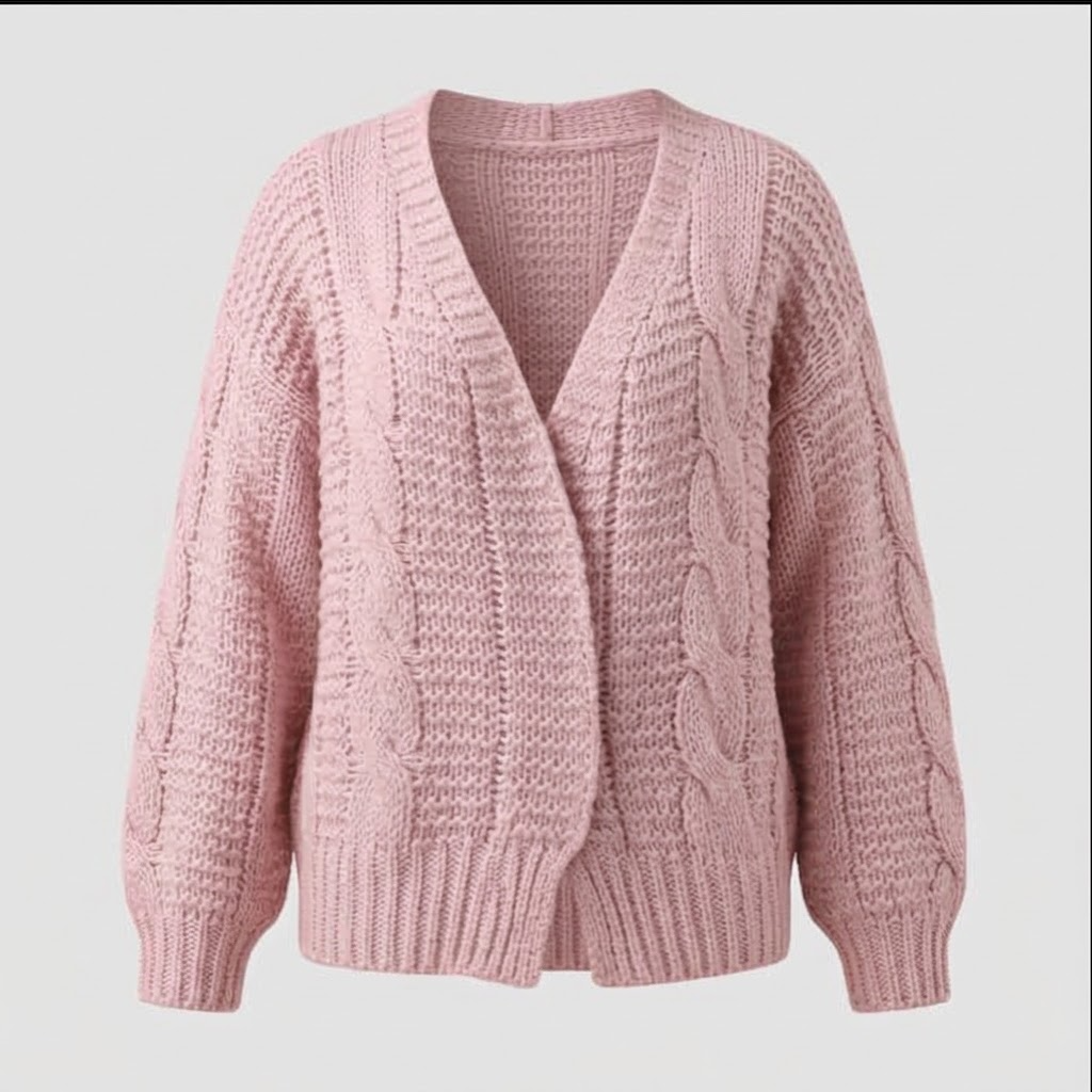 Chunky Knit Cardigan for a Casual, Comfortable Style for Women