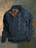 Ultra behagelig retro-pullover til en afslappet stil damer