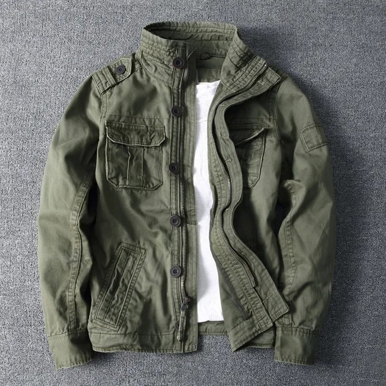 Daniel - Robuste und elegante Militär-Tarnjacke