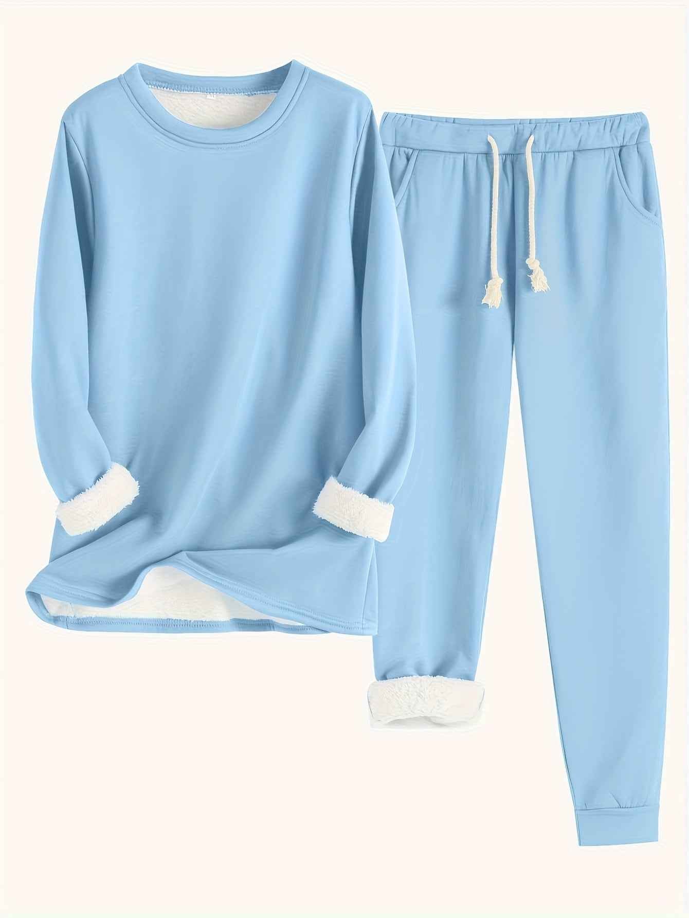 Zweiteiliges ultra-bequemes Entspannungs-Set für einen lässigen Look