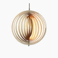 Håndlavede trælamper med LED-belysning i elegant japansk design