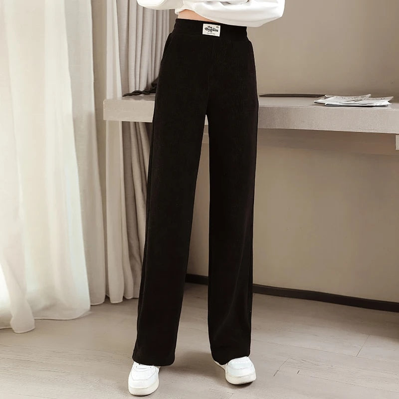 Christa | Stilvolle weite Cordhose für Damen für einen bequemen und modischen Look