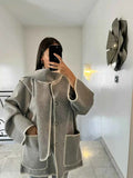 Silvia elegante cappotto scialle – perfetto per stratificare con stile