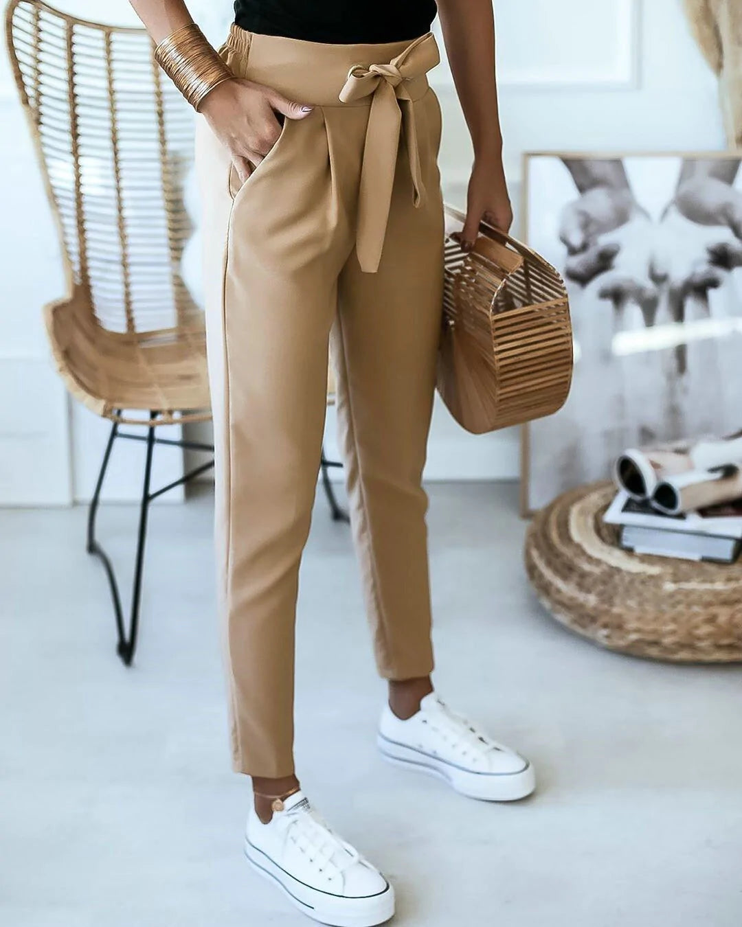 Claudia | Elegante High-Waist-Hose für einen stilvollen Look