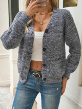 Schickes Damen-Polyester-Strickcardigan - elegant, gemütlich und vielseitig