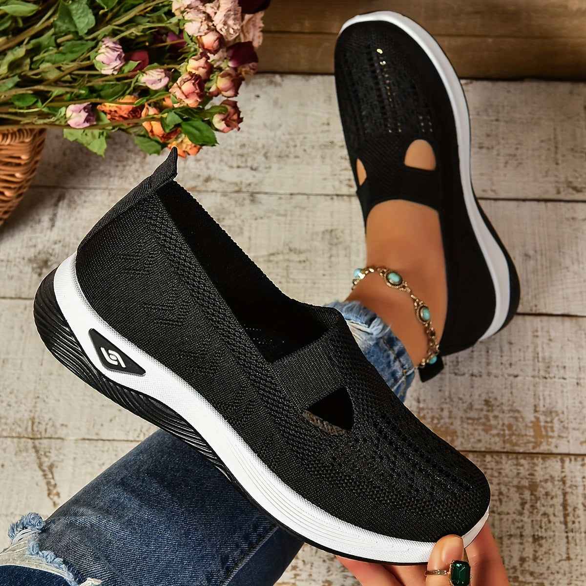 Poppy orthopädische Slip-On-Schuhe für ganztägigen Tragekomfort